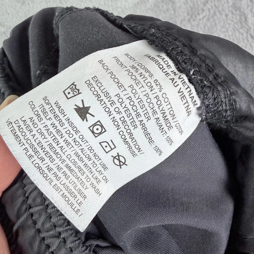 Nike Sportswear Utility Cargo Pants Elastic Waist Tapered Black Mens Medium